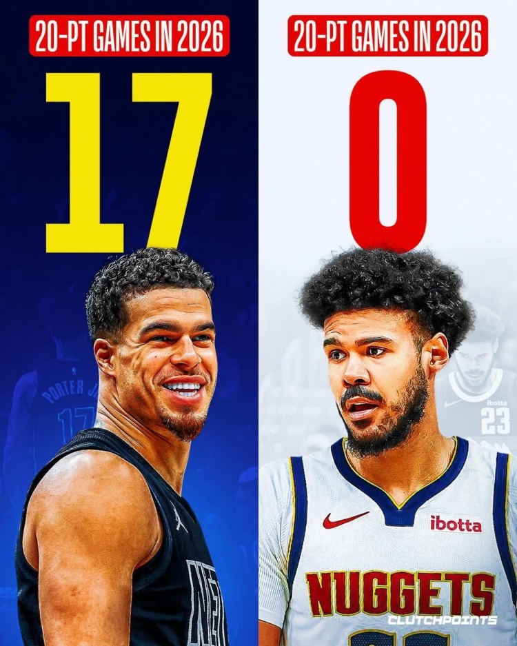 百家乐游戏-升级还是倒退？C·约翰逊2026年得分20+场次仍未破蛋 小波特17场